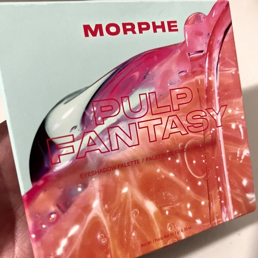 Morphe Pulp Fantasy Artistry Eyeshadow Palette 9 Shades Matte Shimmer Metallic